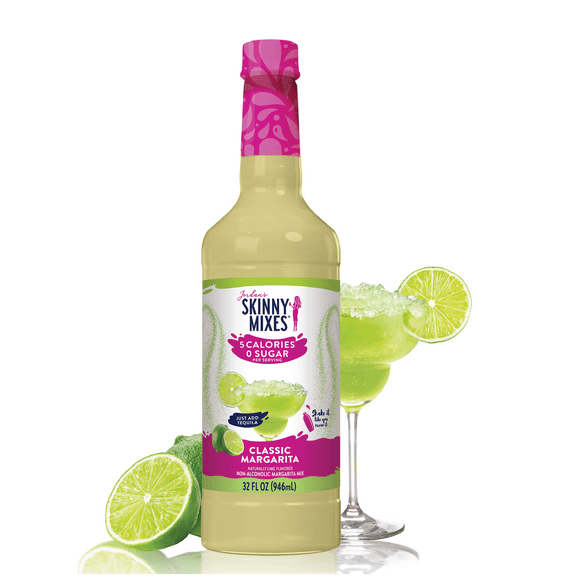 Jordan's Skinny Mixes Sugar Free Margarita Mix, 32 Fl Oz