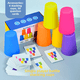thumbnail image 5 of Juego interactivo para apilar vasos para niños con 49 cartas, 5 of 5
