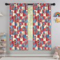 thumbnail image 5 of Pioneer Flower Floral Print Pattern Insulated Teens Curtains Set Of 2, Bedroom Essentials, Toddler Room Decor 42"x63", 5 of 5