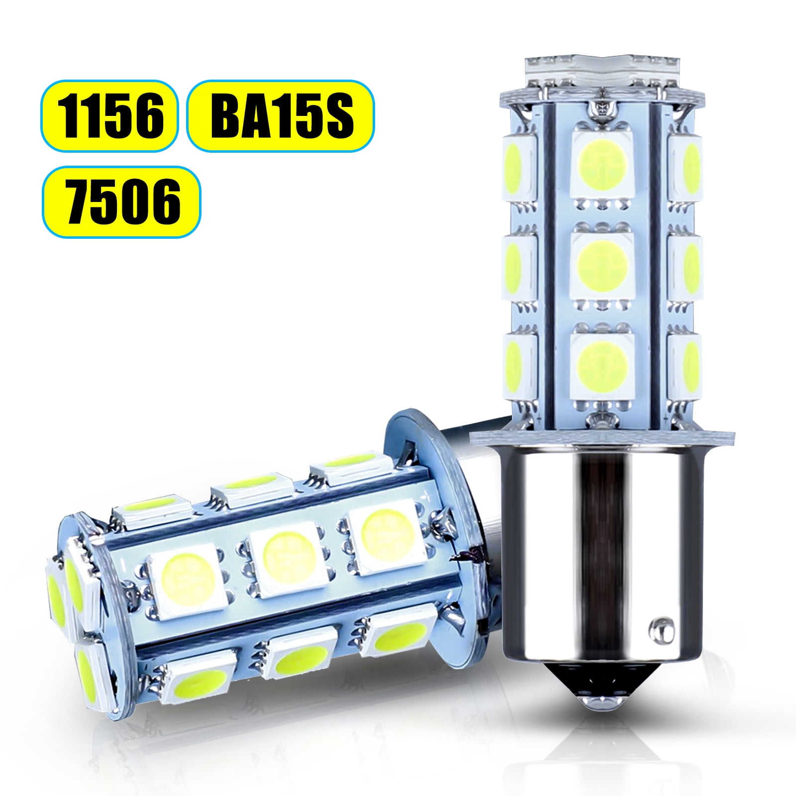 1 6 pk LED Replacement Light Bulb 1156/1141 Base Tower Nat Wht 12V115618