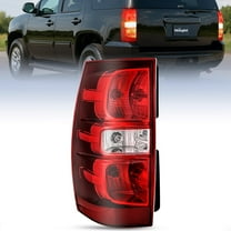 Nilight Taillight Assembly Compatible With 2007 2008 2009 2010 2011 2012 2013 2014 Chevy Chevrolet Tahoe Suburban Tail Lights Rear Lamps Replacement Driver Side Red