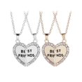 thumbnail image 1 of Joyería popular europea y americana Letras de moda Accesorios para collar de mejores amigos, Banban de plata XianweiShao  8390611780500, 1 of 1