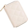 thumbnail image 1 of czcpp-FACAI RFID Small Wallet Women Men Credit Card Holder Billeteras De Mujer, Cream, Modern, 1 of 4