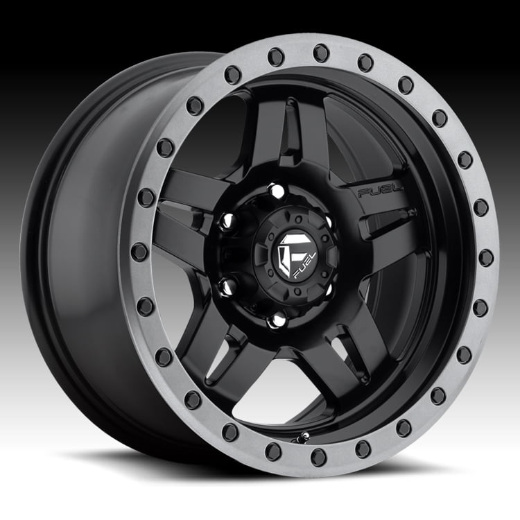 Fuel D557 Anza Matte Black 15x10 5x4 5 43mm D55715006537 Walmart Com Walmart Com