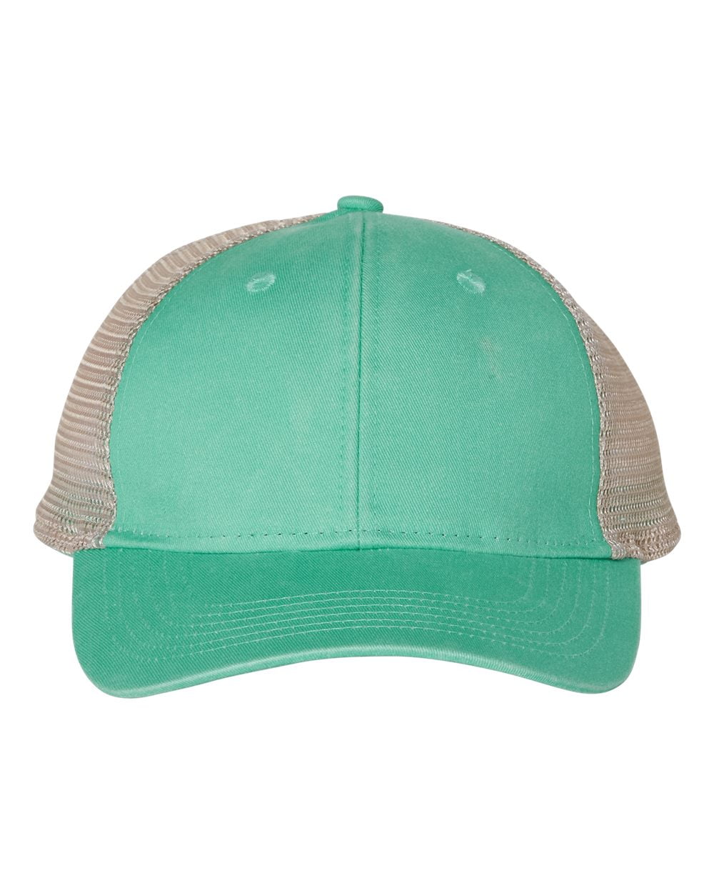 Custom Monogrammed Childrens Ouray Trucker Hat Mint Green