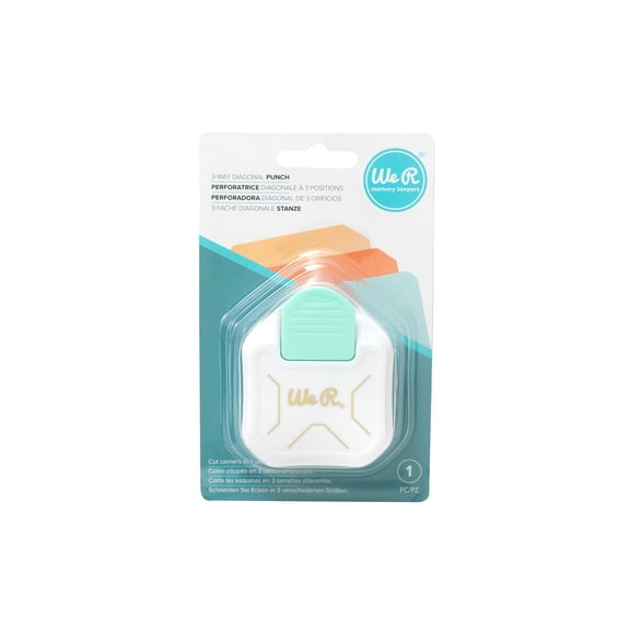 We R Memory Keepers 3-Way Corner Punch-Diagonal