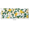 thumbnail image 7 of Yellow Lemon Fruit Flowers White Pattern Kitchen Rug Mat,Kitchen Runner Rugs Non Skid Washable,Decorative Kitchen Floor Mats for Kitchen,Sink,Laundry,17"x47.2", 7 of 7