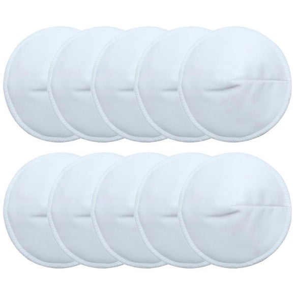 Organic Bamboo Nursing Pads 10 Washable Reusable