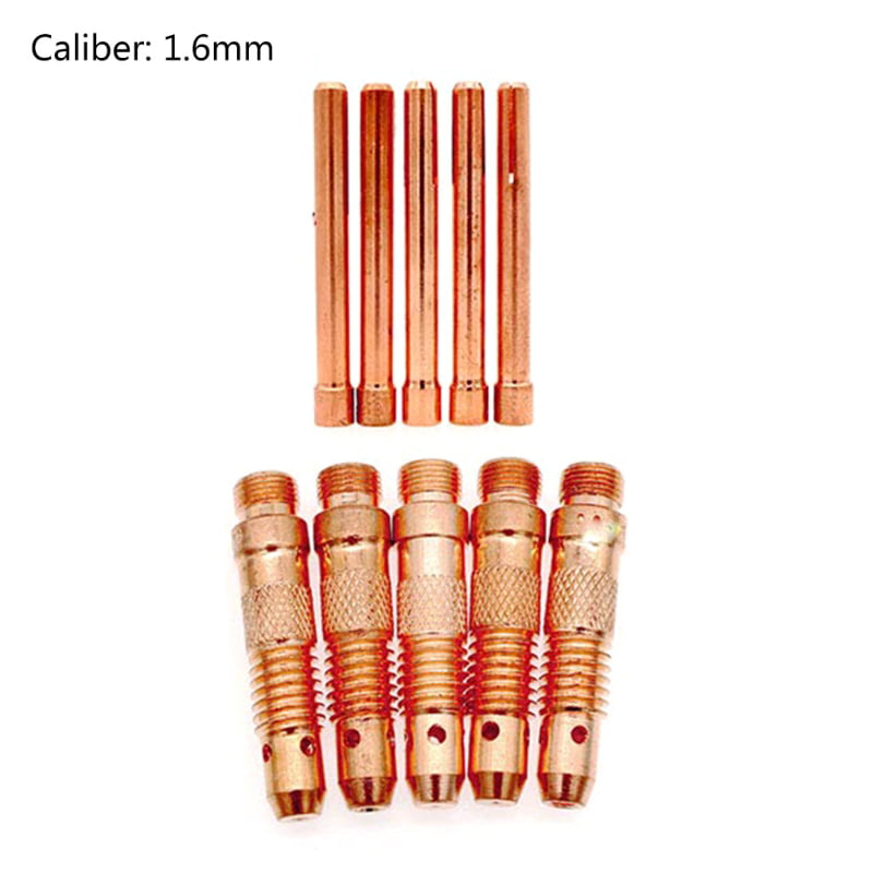 8 X Tig Torch Collet Collet Body Assortment Mix For The Wp17 Wp18