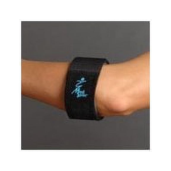 Med Spec EpiGel Tennis Elbow Support Strap, Black, Universal
