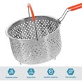 thumbnail image 3 of Cesta para cocinar al vapor, cesta para freír, herramienta de cocina de acero inoxidable, cesta para freír alimentos, 3 of 8