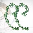 thumbnail image 3 of Qumonin Artificial Eucalyptus Garland for Wedding Backdrop Decoration (Green), 3 of 6