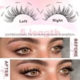 thumbnail image 2 of Lash Clusters Kit Wispy Eyelash Clusters Lashes Natural DIY Lash Extension Kit 10-16mm Cluster Eyelash Extensions Kit 300pcs C Curl Individual Lashes Cluster Eyelash (With Tweezers), 2 of 7