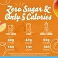 thumbnail image 3 of (2 Pack) Crystal Light Peach Mango Green Tea Sugar Free Drink Mix, 5 ct Pitcher Packets, 3 of 7