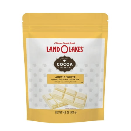 Land O Lakes Cocoa Classics Arctic White Hot Cocoa Mix - 14.8 oz Pouch