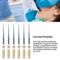 thumbnail image 3 of Canal Files, Heat Resistant Endodontic Files Tip 6pcs S2  for Hospital 0.8in,1in, 3 of 7