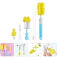 thumbnail image 6 of Raindrops 6pcs Bottle Brushes Feeding Bottle Brush Set Plastic for Parents, 6 of 8