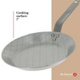 thumbnail image 3 of de Buyer - Mineral B Steak Pan - Nonstick Frying Pan - Carbon and Stainless Steel - Induction-ready - 11", 3 of 6