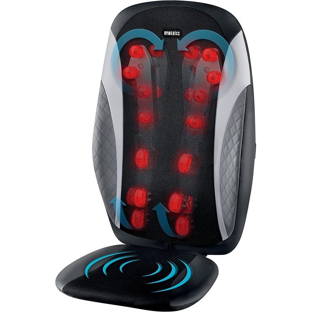Asiento HoMedics para Masaje de Espalda Tipo Shiatsu MCS-617HJ Alivia Espalda Baja y Muslo Homedics MCS-617HJ
