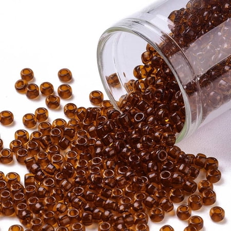 50gs TOHO 8/0 Round Beads Japanese Seed Beads (2154) Transparent Marmalade 3mm Hole: 1mm 1111pcs/50g