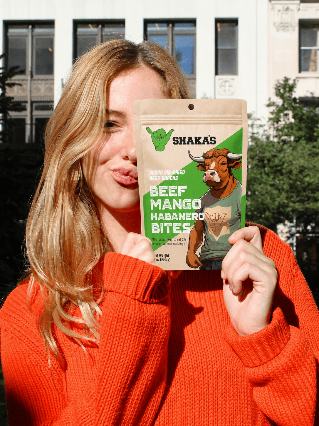 SHAKA'S Mango Habanero Beef Bites, 8 oz