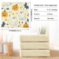 thumbnail image 6 of Yayeee 6 Pack Kitchen Dish Cloths for Washing Dishes Soft Absorbent Microfiber Towels, Halloween Cute Ghosts, 6 of 9