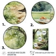 thumbnail image 3 of Designart "Food Picnics Calm Retreat V" Food & Beverage Floater Framed Wall Art Print, 3 of 7