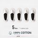 thumbnail image 1 of HSS-Calcetines náuticos para hombre, calcetín de algodón 100%, desodorante, absorción del sudor, finos, transpirables, de silicona, antideslizantes, de seda, 5 pares/lote, 1 of 4