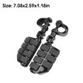 thumbnail image 4 of Pedal de pies de motocicleta Profesional Universal Fijable Pedales de Motorbike Otoño 360 Grados Gordable Componentes Black 1 Par sidaley VI002317-01, 4 of 7