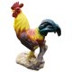 thumbnail image 2 of Simulación de resina estatua decoración artesanía césped oficina sala de estar decoración del hogar decoración arte decoración pa Pie de elevación L Baoblaze Estatua de gallo, 2 of 7