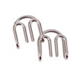 thumbnail image 3 of 8Pcs Metal Wire IQ Test Brain Teaser Mind Puzzles Game Set Educational Toy For Children, 3 of 8