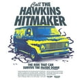 thumbnail image 2 of Netflix Girls' Stranger Things Neon Van Call The Hawkins Hitmaker T Shirt, 2 of 4