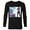 Black, variant on Hawkeye Kate Bishop Halftone Character Poster - Long Sleeve T-Shirt for Men – Customized-Athletic Heather