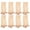 Beige, variant on MasteelfCA 8PCS Wig Headgear Hair Nets High Elastic Wig Net Caps Wearing Wig Hair Nets