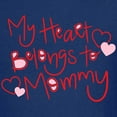 thumbnail image 3 of CafePress - My Heart Belongs To Mommy Kids Dark T Shirt - Dark T-Shirt Kids XS-XL, 3 of 4