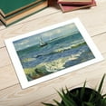 thumbnail image 2 of Fine Art Paper Print - Seascape Near Les Saintes Maries de la Mer, 2 of 4