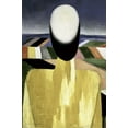 thumbnail image 2 of Malevich, Kazimir 11x14 White Modern Wood Framed Museum Art Print Titled - Two Farmers (left), 2 of 4