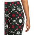 thumbnail image 5 of Christmas Women's Plus Size Holiday Leggings from Feeling Festive, 2-Pack, 5 of 5