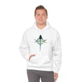 thumbnail image 6 of Dark Blue Cross Hoodie, 6 of 9