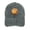 Gray, variant on Cinnamon Roll Charcoal Baseball Cap for Men Women, Adjustable Snapback Hats Cotton Hat