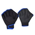 thumbnail image 3 of BAOSITY 1 Pair Swimming Hand Paddles Swimming Gloves, Swimming Exercise Accessories, Nylon Swim Hand Paddles for Fitness Black 18.5cmx20cm, 3 of 8