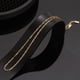thumbnail image 3 of Collar de plata de ley s925 con cadena de oro de 14 quilates ajustable, 3 of 4
