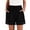 *Black, variant on Women's Cotton-Linen Shorts,Lace Fringe Hem Pants For Women,Ladies Summer Breathable Beach Shorts with Pockets,Coffee,S-3XL
