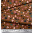 thumbnail image 3 of Soimoi Cotton Voile Fabric Brush Stroke Abstract Fabric Prints by Yard 42 Inch Wide, 3 of 3