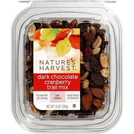 Nature's Harvest Dark Chocolate Cranberry Trail Mix, 10 Oz.