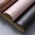 thumbnail image 4 of Imitation Wood Grain Table Mat PU Leather Pad Pad Place Mats Placemat Bowl Coaster Waterproof Washable Non-Slide Home Kitchen Red, 4 of 9