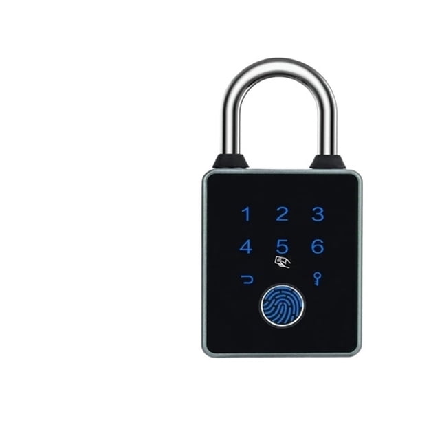 Bluetooth Smart Padlock IP65 Dust Rainproof Heavy Duty Lock for Indoor Outdoor Use ,Keyless Entry Design
