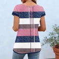 thumbnail image 6 of Haivin Short Sleeve Crew Neck T Shirt with Printed Graphic 2026 Soft Cotton Casual Top for wmen, 6 of 8