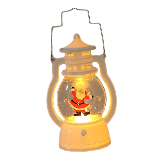 Linternas de Navidad Luz de escritorio Adorno Decoración Lámpara de colgante para accesorios Suministros de Navidad Hogar Gloria Linterna interior