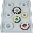 thumbnail image 2 of IFANLANDOR 2Pcs Durable Plastic Bead Board Tray Grey for Jewelry Design Use with Necklace Bracelet Measurement, 2 of 8